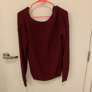 Brand New low back sweater